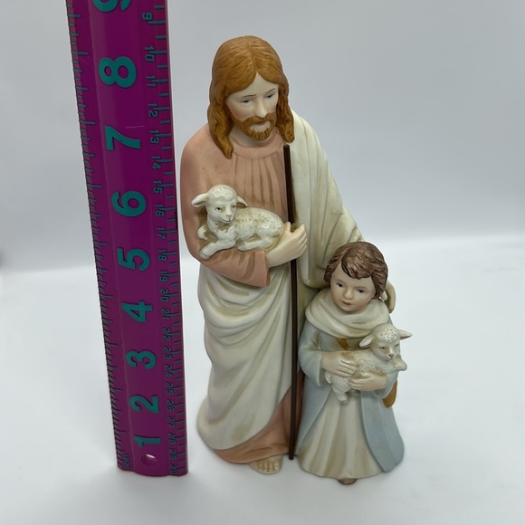 Homco The Good Shepherd porcelain Figurine - Picture 11 of 12